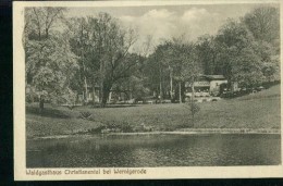 Wernigerode Waldgasthaus Christianental Inh. Conrad Richter 29.5.1928 - Wernigerode