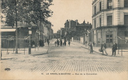 ( CPA 94 )  KREMLIN-BICÊTRE  /  Rue De La Convention  - - Kremlin Bicetre