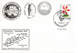 ARGENTINE. Enveloppe Commémorative De 1988. Base Jubany/Présence Polonaise. - Onderzoeksstations