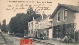 ( CPA 94 )  PLESSIS-TRÉVISE  /  Route De La Queue  - - Le Plessis Trevise