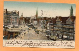 Buhof Messberg Klinkberg Hamburg 1903 Postcard - Mitte