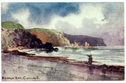 Kennack Bay, Cornwall, U.K.  -  Artist Signed Jotter - Sonstige & Ohne Zuordnung