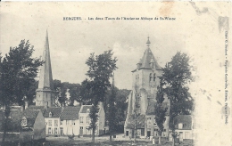 NORD PAS DE CALAIS - 59 - NORD - BERGUES - Les Deux Tours De L'ancienne Abbaye De Saint Winoc - Bergues