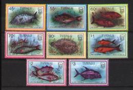 Nice Set Tuvalu Fisch - Poissons N°154 De 1981 - MNH - Tuvalu