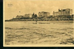 Rar Litho Borkum Blick Vom Strand Auf Hotel Sw 12.8.1913 - Borkum