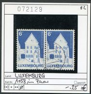 Luxemburg - Luxembourg - Michel 1058 Im Paar - Oo Oblit. Used  Gebruikt - - Usati