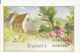 CARTE FANTAISIE  "BAISERS D'ASTAFFORT" 760 - Astaffort