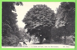 CHALONS SUR MARNE / LE JARDIN DU JARD / ALLEE DES MARRONNIERS .... / Carte écrite En 19?? - Châtillon-sur-Marne