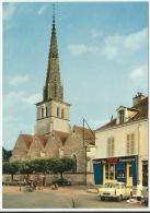 Meursault  (21)  404 Peugeot Devant Le Tabac - Meursault