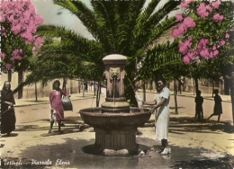 TERMOLI  ( CAMPOBASSO ) PIAZZALE ELENA - ACQUERELLATA - Campobasso