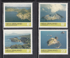 New Zealand MNH Scott #563-#566 Set Of 4 Islands - Great Barrier, Stewart, White, The Brothers - Nuovi