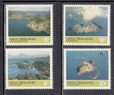 New Zealand MNH Scott #563-#566 Set Of 4 Islands - Great Barrier, Stewart, White, The Brothers - Unused Stamps