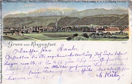 AK Kärnten  Klagenfurt  LITHO KARTE ,VERLAG  ,Nr.2876.,FRITZ A.LANGE , OLD POSTCARD 1903 - Klagenfurt