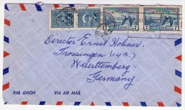 Old Letter - Canada - Airmail