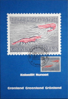 Greenland 1982  Card  MiNr.168 ( Lot 1687) - Brieven En Documenten