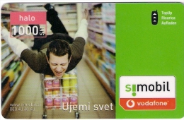 Slovenia Mobile GSM Recharge Card  2007. Vodafone - Slovénie