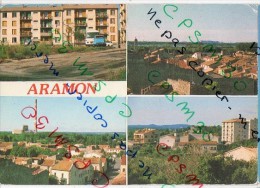 30 Gard - Cpsm - ARAMON - Multivues - Aramon