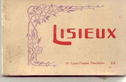 Lisieux   14   Carnet De 10 Vues    Dont Vues De La Ville (SVP Lire Annotation) - Lisieux