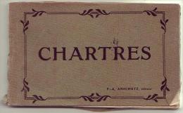 Chartes    Carnet De 10 Vues     (SVP Lire Annotation) - Chartres