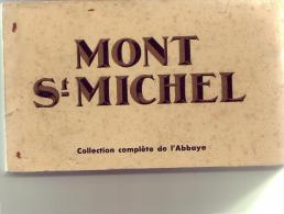 Le Mont St Michel   50   Carnet De 40 Vues     (SVP Lire Annotation) - Le Mont Saint Michel