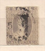 NATAL 1862 VICTORIA 6p Used & Hinged - Natal (1857-1909)