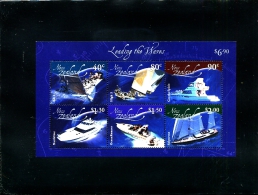 NEW ZEALAND - 2002  LEADING THE WAVES  MS  MINT NH - Blocs-feuillets