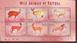 ERITREA   351 MINT NEVER HINGED MINI SHEET OF WILDLIFE & ANIMALS   # M-0317-1  ( - Zonder Classificatie