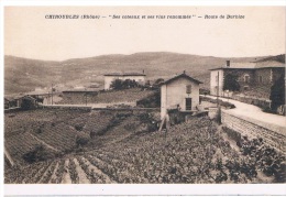 69 - CHIROUBLES - Ses Coteaux Et Ses Vins Renommés -Route De Durbize - Chiroubles
