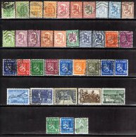 FIN 6 - FINLANDE LOT DE 37 TP OBLITERES - Collections