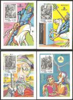 2005-PRUEBAS OFICIALES- ED. 86 A 89-IV CENTENARIO DE LA PUBLICACIÓN DE '' EL QUIJOTE '' - Proofs & Reprints