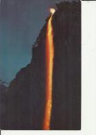 UNITED STATES 1951  – POSTCARD – GLACIER POINT – THE FIREFALL - ADDR TO SWITZERLAND W 1 ST OF 3 C POSTM YOSEMITE NATIONA - Yosemite