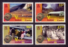 Tristan Da Cunha 2011 - Volcans - 4Val Neufs // Mnh - Tristan Da Cunha