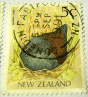 New Zealand 1991 Spotless Crake Bird 5c - Used - Gebraucht