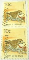 New Zealand 1988 Bird Banded Dotterel 10c X2 - Used - Gebraucht