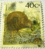 New Zealand 1988 Bird Brown Kiwi 40c - Used - Oblitérés