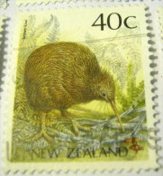 New Zealand 1988 Bird Brown Kiwi 40c - Used - Gebraucht
