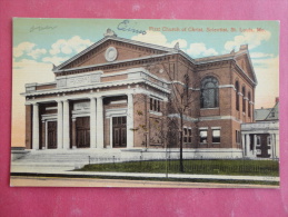 St. Louis,MO--First Church Of Christ--not Mailed--PJ 182 - Other & Unclassified