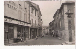 OUST (ARIEGE)  RUE PRINCIPALE (MERCERIE QUINACAILLERIE J P CABAUP) ET ALIMENTATION GENERALE - Oust