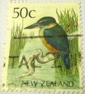 New Zealand 1988 Bird Kingfisher 50c - Used - Used Stamps