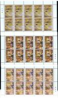 2013 - 06 - VATICAN - VATICANO - VATIKAN - DSH10 -   No. 3 MNH MINI-SHEETS 30 STAMPS ** - Unused Stamps