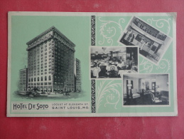 St. Louis,MO--Hotel DeSoto--not Mailed--PJ 182 - Other & Unclassified