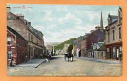 Callander Main Street 1905 Postcard - Stirlingshire