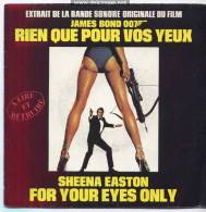 B.O. Du Film "RIEN QUE POUR VOS YEUX" (James Bond 007) : "For Your Eyes Only", Par Sheena EASTON - Filmmuziek