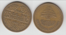 **** LIBAN - LEBANON - 25 PIASTRES 1952 **** EN ACHAT IMMEDIAT !!! - Lebanon