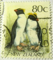 New Zealand 1988 Bird Fiordland Crested Penguin 80c - Used - Used Stamps