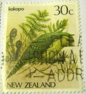 New Zealand 1986 Bird Kakapo 30c - Used - Used Stamps