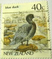 New Zealand 1987 Blue Duck 40c - Used - Used Stamps