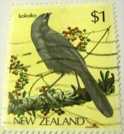New Zealand 1985 Bird Kokako $1 - Used - Used Stamps