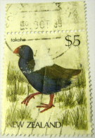 New Zealand 1988 Bird Takahe $5 - Used - Used Stamps