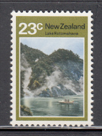 New Zealand MNH Scott #510 23c Lake Rotomahana - Neufs